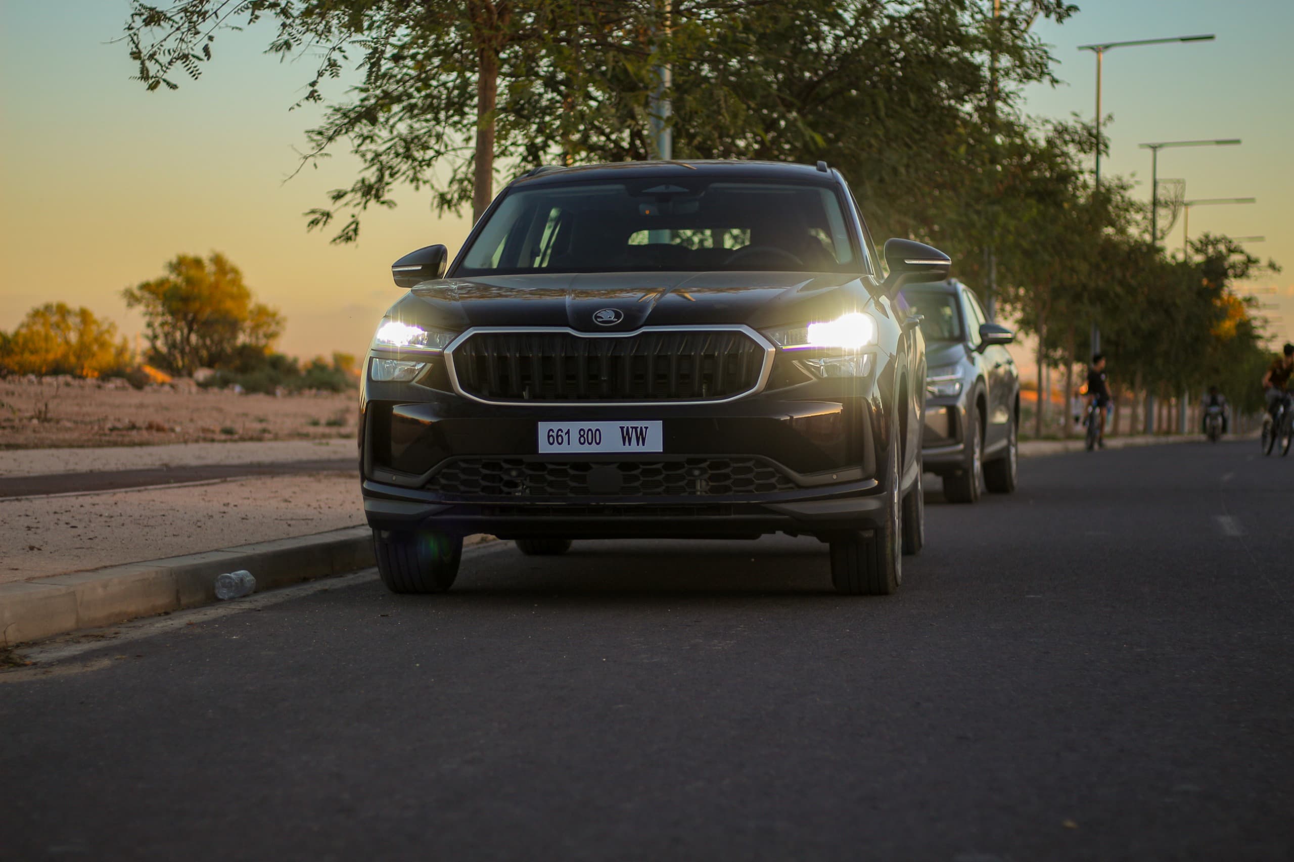 Skoda Kodiaq 2025 - Black for Marrakech to Casablanca private transfer in Morocco - Vehicle photo 4