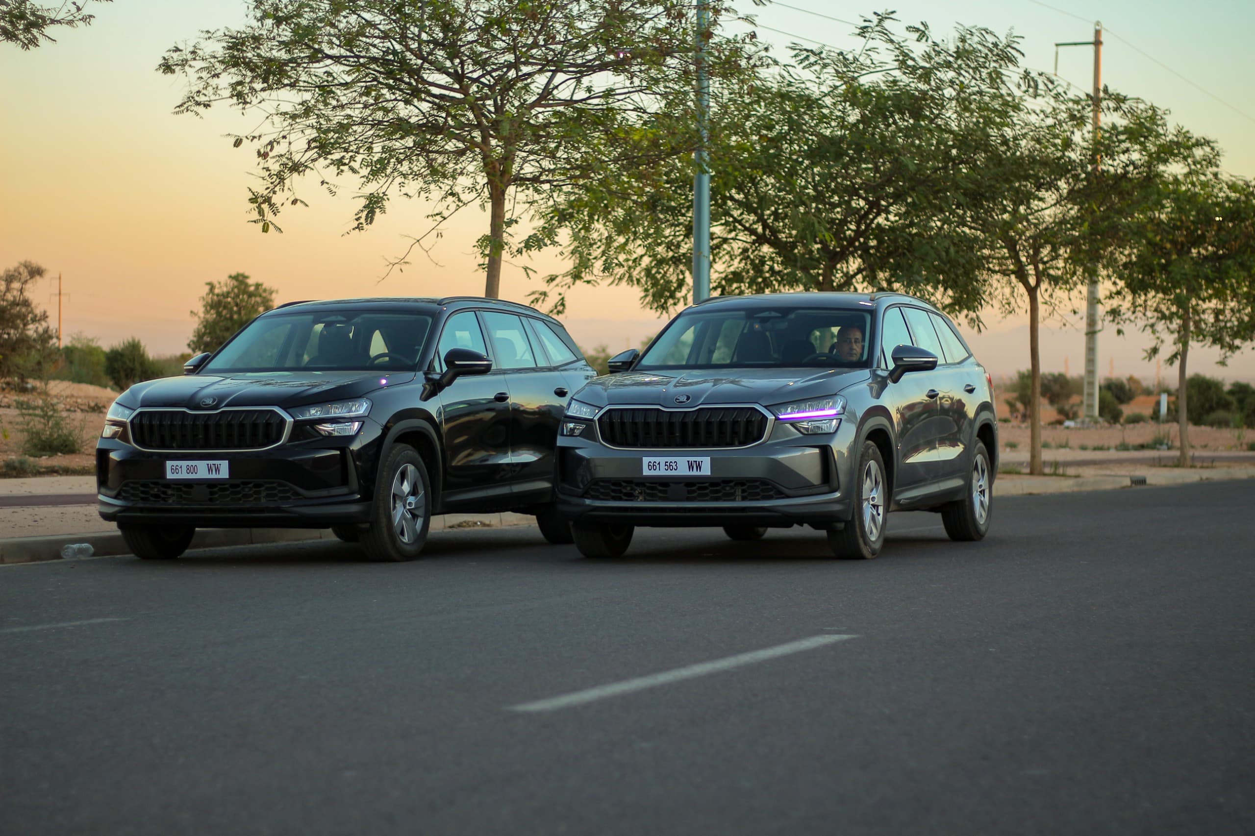 Skoda Kodiaq 2025 - Black for Marrakech to Casablanca private transfer in Morocco - Vehicle photo 6